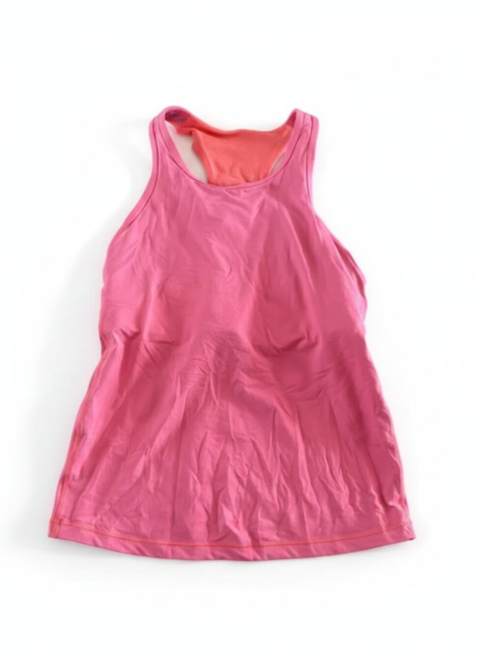 Lululemon Orange Sport Tank Top Summer